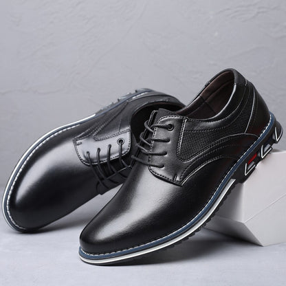 Men's Comfortable Orthopedic Leather Walking Office Shoes