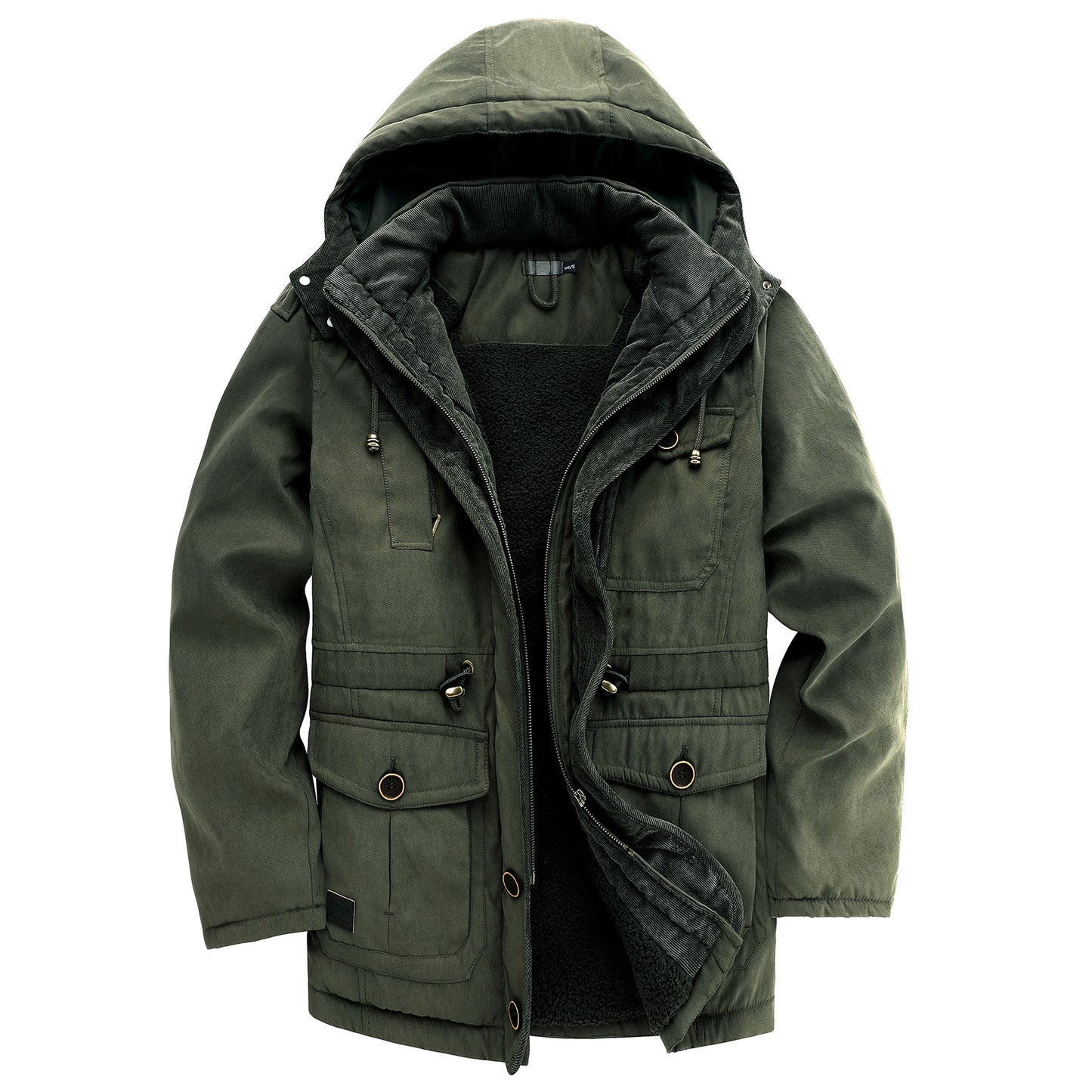 Men's Winter Thick Windproof Inner Fleece Jacket