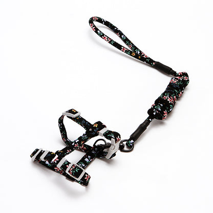 Adjustable Cat Harness Leash Escape Proof Kitten Breathable Harness