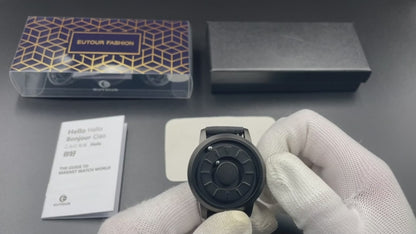 Men's Personalized Creative Magnetic Ball Stainless Steel Watch