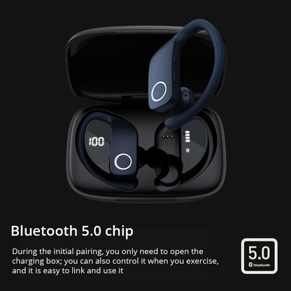 Luxury Fashion HiFi Bluetooth 5.0 Sports Earphones TWS Waterproof High Quality Wireless Earbuds With Microphone Headset