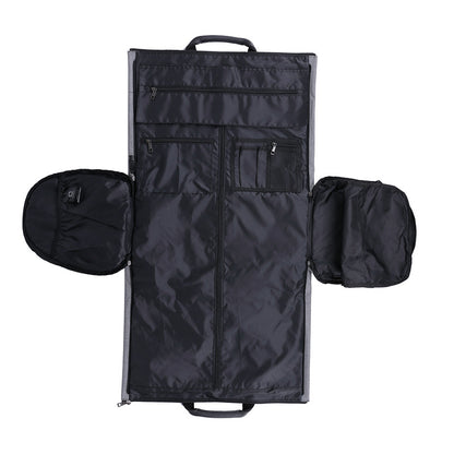 Convertible Garment Bag with Shoulder Strap, Carry on Garment Duffel Bag for Men Women - 2 in 1 Hanging Suitcase Suit Travel Bags